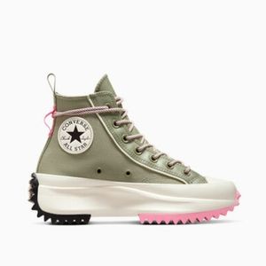 Converse Run Star Hike Platform Utility Twist - Field Surplus/Oops Pink